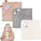 Toallas con capucha para bebés, toallas para bebés con capucha toallas para bebés 80x80 cm para bebés para bañarse, lindo patrón de toallas con capucha para bebés 0 - 5 años para hombres y mujeres (b)