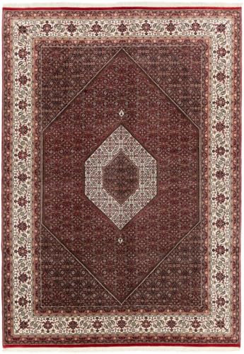 Nain Trading Bidjar 350x250 Handgeknüpft Orientteppich Teppich Wolle Indien