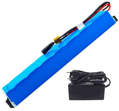 36V 10Ah Ebike Battery Lithium Battery Pack,13S3P Lithium Ion Electric Bike Battery with Charger, for M365 Scooter Motor