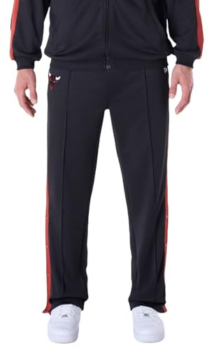 New Era NBA Chicago Bulls Straight Hose Jogginghose schwarz XL
