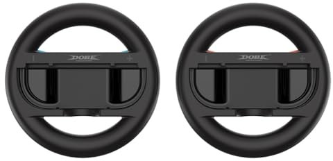 LEEAA 2PCS/Set Racing Stering Wheels for Switch 2 Controller Game Grip Grop Hand Right Right Whend Handler Handler for for Switch 2 Accessori da gioco