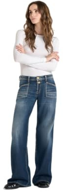 Le Temps des Cerises Leg Lauryn OTA Wide Jeans, Blau Nr. 2