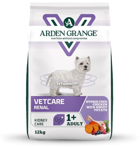 Arden Grange VetCare Renal Adult Dry Dog Food With Hydrolysed Chicken With Sweet Potato (12kg)