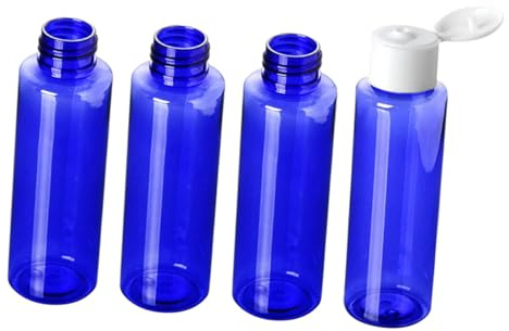 LRXIYODE 100 Ml Make Up Behälter aus Kunststoff 16 Stück Wiederverwendbare Flaschen zum Befüllen für Reisen