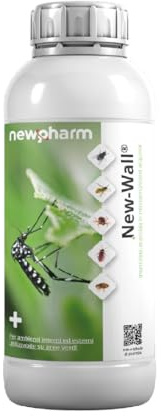 Insetticida per zanzare, mosche, zecche e pulci Newpharm New Wall 1 lt