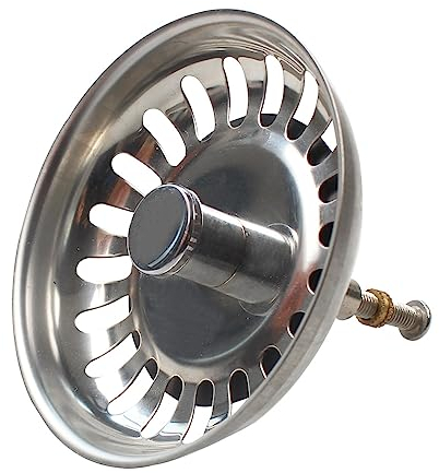 Talea Stainless Steel Kitchen Sink Strainer Waste Plug-79.3mm(QS004C023)