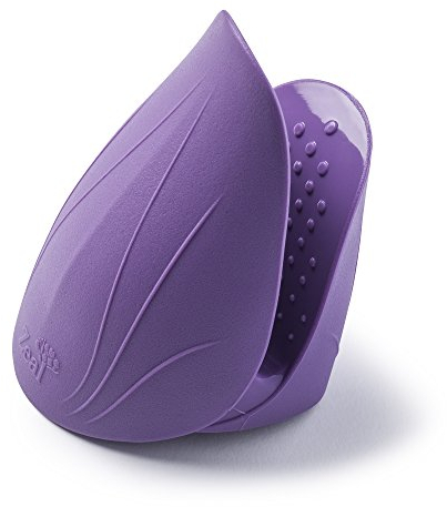 Zeal Mini Mitt Pot Holder, Silicone, Purple, 15 x 10 x 9.5 cm