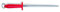 DICK 10 Smooth Polished German Made Knife Sharpening Steel - Red