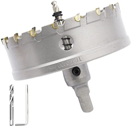 Sega a tazza bimetallica in carburo T.C.T Heavy Duty LAIWEI taglio a foro in acciaio inox industriale (3-15/16100mm)