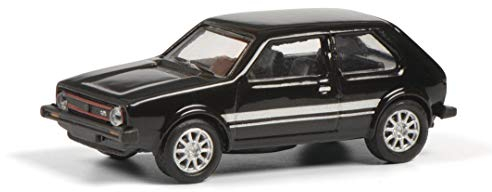 Schuco 452651200 VW Golf I GTI, Modellauto, 1:87, Schwarze Version
