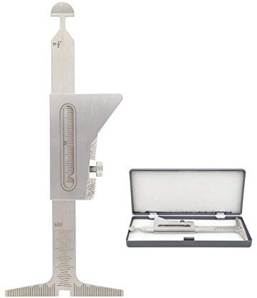 Plyisty Calibro per Saldatura Hi Lo, Calibro di ispezione per saldatori in Acciaio Inossidabile, Strumenti e Attrezzature per Saldatura di Tubi, per bollitori, Ponti, Costruzioni navali, ECC.