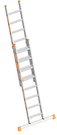 Schiebeleiter 2x8 Stuf. L2,30-3,25m Layher 1032.008