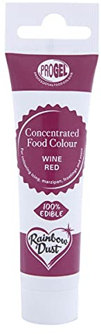 Colorant alimentaire professionnel Rainbow Dust ProGel, mûre 25 g