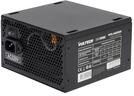 Fuente de alimentación 650 W VENTOLA DA 12 CM TERMOREGOLATA