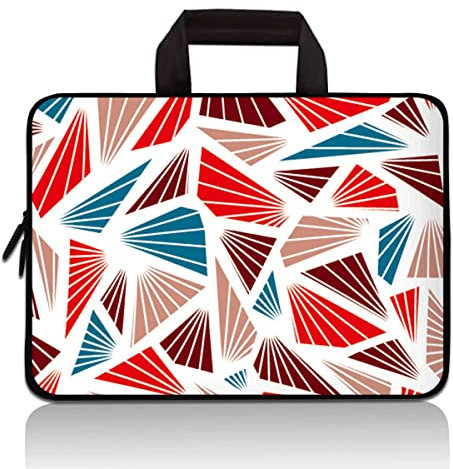 11 11.6 12 12.1 12.5 inch Laptop Carrying Bag Chromebook Case Notebook Ultrabook Bag Tablet Cover Neoprene Sleeve Fit Apple MacBook Air Samsung Google Acer HP DELL Lenovo Asus (Colorful Marble)