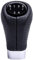 AUTOZOCO - Pomo de 5 cambios marcha coche compatible con BMW - Palanca de cambios - Lista de compatibilidad - apto varilla 14mm - negro - 5 cambios
