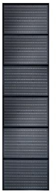 HARICSET 300W Placas Solares Portatiles Panel Solar Portatil Entradas USB,Panel Solar Impermeable y Plegable,Batería Externa para Smartphone,Tablet,Exterior,Camping(Size:300W)
