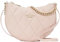 Kate Spade New York Carey Damen Crossbody-Tasche aus glattem Leder, gesteppt, Reißverschluss oben, Conch Pink