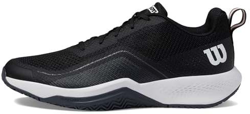 Wilson Herren Rush Pro Lite Tennis Shoe, Black/Ebony/White, 40 EU