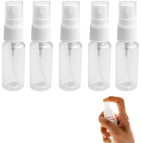5PCS 20ML Spray Bottle,Small Spray Bottle Mini Spray Bottle, Travel Spray Bottle Mini Spray Bottle Small Spray Bottles Empty Refillable Atomizer with Flip Caps Holiday Travel Bottle
