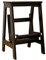 ErWaad Step Stool Wooden Adult Solid Wood Folding Staircase/Multi-Functional Wooden Chair/Mobile Ladder/Double Ladder (A)