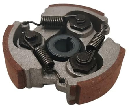 Magnet-Stator-Spule 2-Takt 47 Cc 49 Cc Legierung 2/3 Schuh Kupplung Pads Federn Gas Motorrad Pocket Bike Dirt Bike Quad ATV Lichtmaschine Stator(Aluminium Keyway C)