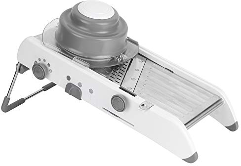 Lybunair Stainless Steel Adjustable Vegetable Slicer, Multifunctional Manual Mandoline Slicer, Kitchen Grater for Quick Slicing and Julienne