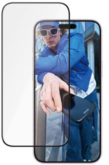 Panzer Protector de pantalla de cerámica de ajuste ultra ancho para iPhone 16 Plus