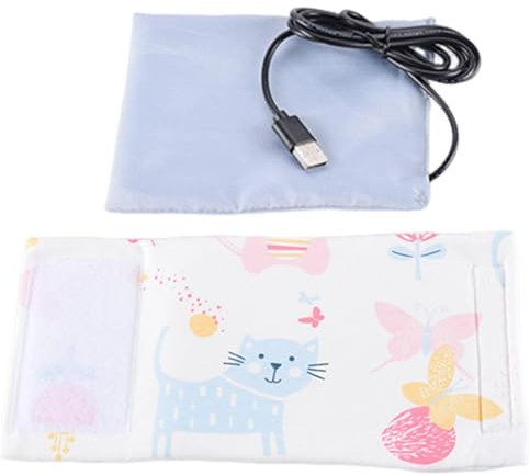 Fellflying Baby Bottle Insulated Cover - Anti-Slip Silicone Bottle Sleeve | Cotton Glass Bottle Insulator Sleeve, Safe Unique Feeder Bottle Warm Holder Pouch