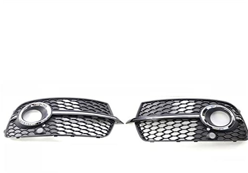 BEFZIMYL Auto Frontstoßstange Nebelscheinwerfer Kühlergrill Abdeckung Schwarz Für A&UDI Q5 S-Line SQ5 Sport 4 Türen 2013 2014 2015 2016 2017