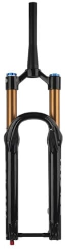 HIMALO Enduro Mountain Bike Suspension Fork 26 27.5 29 Air Fork Travel 140mm Thru Axle 15x110mm Boost Fork 1-1/2'' Tapered Rebound Adjust Manual Lockout Disc Brake(Black,27.5'')