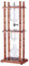Ice Drip Coffee Maker, Cold Brew Drip Tower, with Stainless Steel Dripper-Adjustable Water Flow, Glass Jug, Vertical Wood Stand, for 5-8 Cups, Commercial Office Use