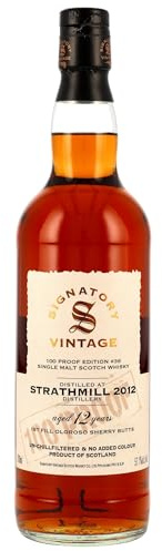 Strathmill 2012 Signatory Vintage 100 Proof Edition Single Malt Whisky (1x0,7l)