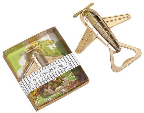 Tragbarer Flugzeug-Weinflaschenöffner, Flugzeug-förmiger Flaschendeckel-Entferner für Partys und Versammlungen, Hochzeitsrückkehr