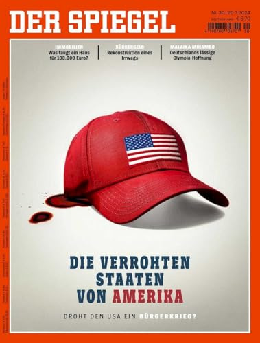 Der Spiegel Magazin Deutschland 2024-30 Trump USA Malaika Mihambo Originalausgabe