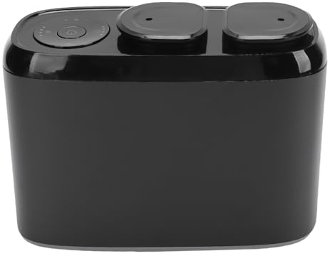 Qcwwy Wasserloser Duftdiffusor, Smart Home Aromatherapy -Gerät mit Zwei Düsen und Anpassbarem Timer für Große Räume und Büros