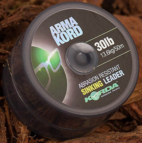 Korda Sinking Geflochtene Arma Kord 30 Lb 50 M Threads und Garne Angeln ARMKS30