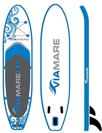 VIAMARE SUP Board Set 330 S Octopus Blue