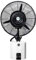 Fans Ventilatore da parete con nebulizzatore,Ventola ad alta potenza umidificatore di raffreddamento,3 velocità regolabile, con serbatoio dell'acqua da 12 litri
