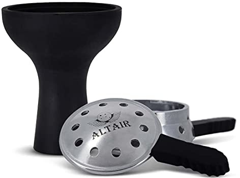 Altair Pack Système de Chauffe Charbon avec Foyer Silicone Vortex