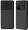 XTCASE Cover per Xiaomi Redmi Note 11 Pro 5G/4G Custodia, Protezione Copri Fotocamera Scorrevole Ultra Sottile Rigida Hard Antiurto Antigraffio Antiscivolo Shockproof Protettiva Case, Nero
