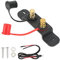 Remote Battery Terminal Kit, Remote Battery Jumper Terminals Ladesäulen mit 4-Gauge-Kabel für UTV ATV Auto LKW RV Traktor Boot
