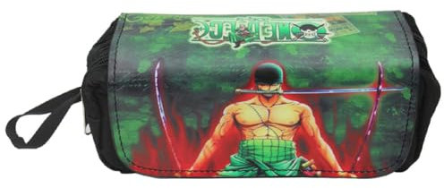 LGQHCE One Piece Federmäppchen One Piece Mäppchen One Piece Bleistift Fall Bleistift Tasche Dekoration, One Piece Doppelzipper Große Kapazität Federtasche für Kinder Studie Schreibwaren