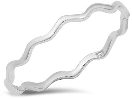 Joyara Sterling Silber 925 Wavy Ring