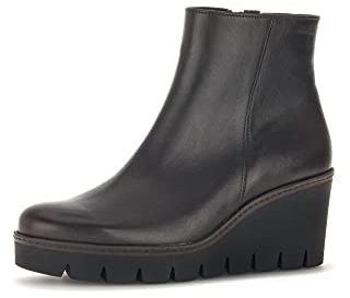 Gabor Damen Keilstiefeletten, Frauen Stiefeletten,Wechselfußbett,Best Fitting,Wedge Boots,Keilabsatz,Wedge Heel,warm,Winter,Moro,39 EU / 6 UK
