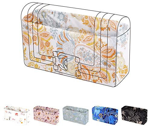 ArcDiary Handtasche Organizer Einsatz für Chanel Leboy Taschen, Leichter Bag in Bag Organizer Taschenorganizer, Luxuriöser Tasche Tote Innentaschen (Small20, Paisley)
