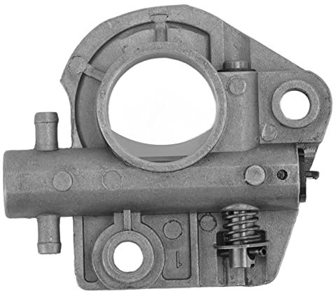 Pompe à Huile, Pompe à Huile En Fer En Aluminium Pour Tronçonneuse 43700239130 CS3050 CS3400 CS3450 GC34 CS340 CS341 CS345 CS346 Pièces De Tronçonneuse