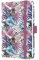 SIGEL J5354 Wochenkalender Jolie 2025, Violet Jungle Fever, ca. A6, Hardcover, Gummiband, Stiftschlaufe, Einstecktasche, 174 Seiten, vegan, Buchkalender, Terminplaner