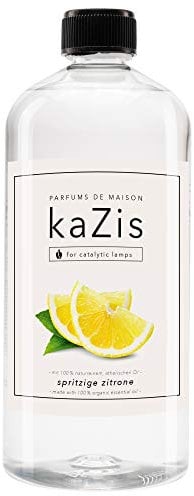 KAZIS® I Zitrone I 1 Liter I Für jede katalytische Lampe I Raumduft I Verbene