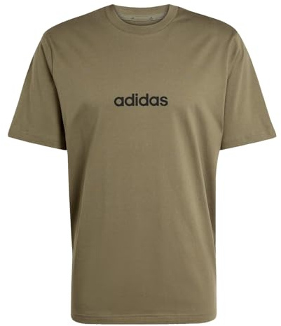 adidas Herren Essentials LINEAR Single Jersey Tee